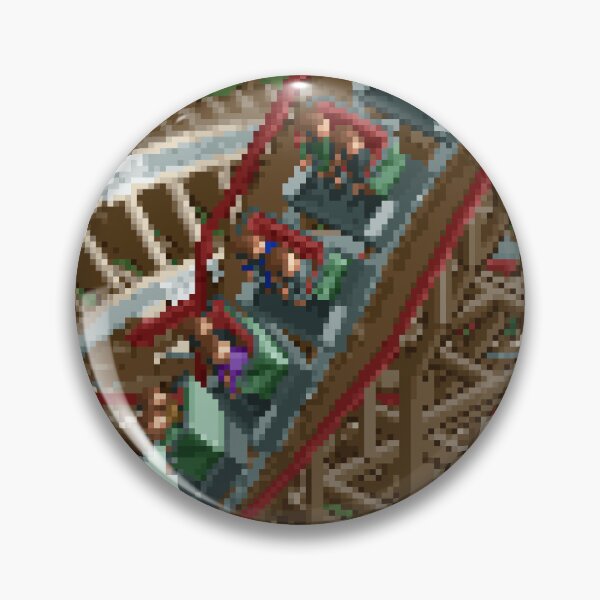 Item preview, RollerCoaster Tycoon RCT 2 - Articulated Wooden Roller Coaster designed and sold by vortiene.