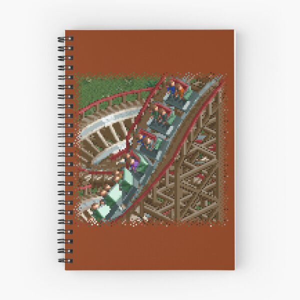 Item preview, RollerCoaster Tycoon RCT 2 - Articulated Wooden Roller Coaster designed and sold by vortiene.