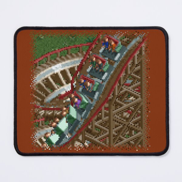 Item preview, RollerCoaster Tycoon RCT 2 - Articulated Wooden Roller Coaster designed and sold by vortiene.