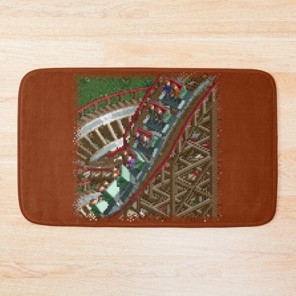 Item preview, RollerCoaster Tycoon RCT 2 - Articulated Wooden Roller Coaster designed and sold by vortiene.