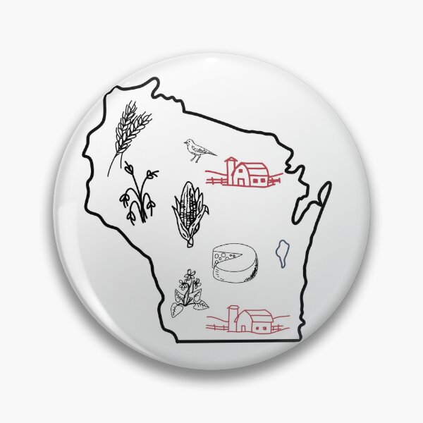 Item preview, Wisconsin Grown designed and sold by cauldronbubbles.
