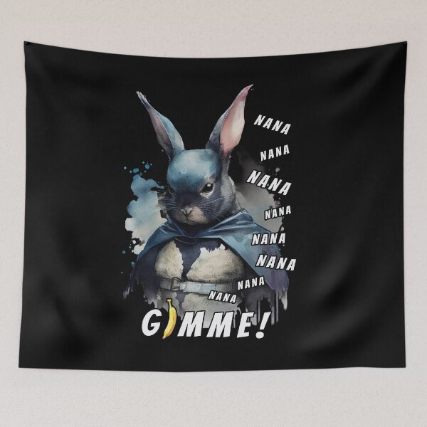 Item preview, Batbun designed and sold by bunnyboxdesigns.