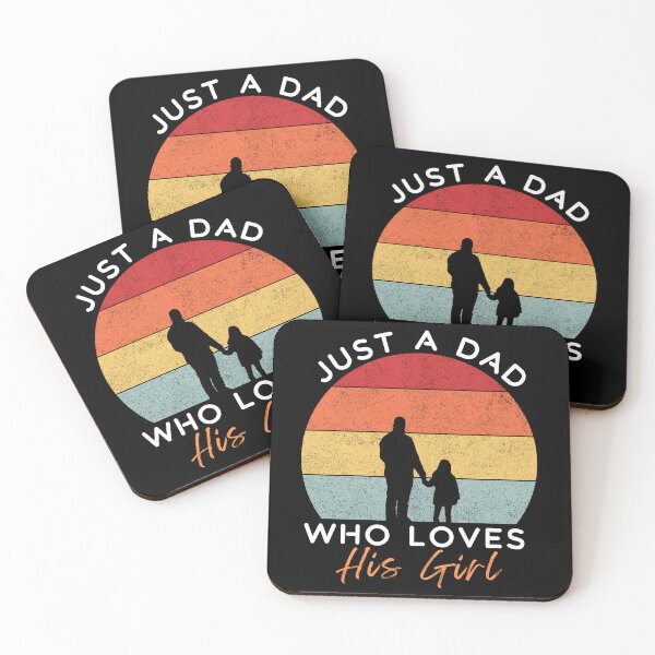 Item preview, Just A Dad Who Loves His Girl  designed and sold by PurpleTeeShack.