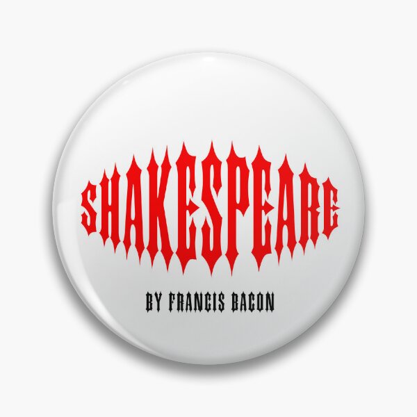 Item preview, SHAKESPEARE. BY FRANCIS BACON. RED/BLACK. designed and sold by 5hertz.