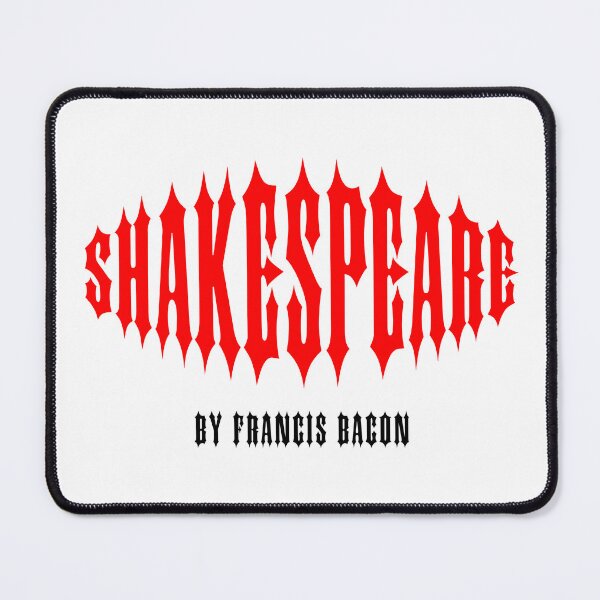 Item preview, SHAKESPEARE. BY FRANCIS BACON. RED/BLACK. designed and sold by 5hertz.