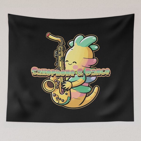 Item preview, Funky Saxophone and Dance Worm designed and sold by danielliamgill.
