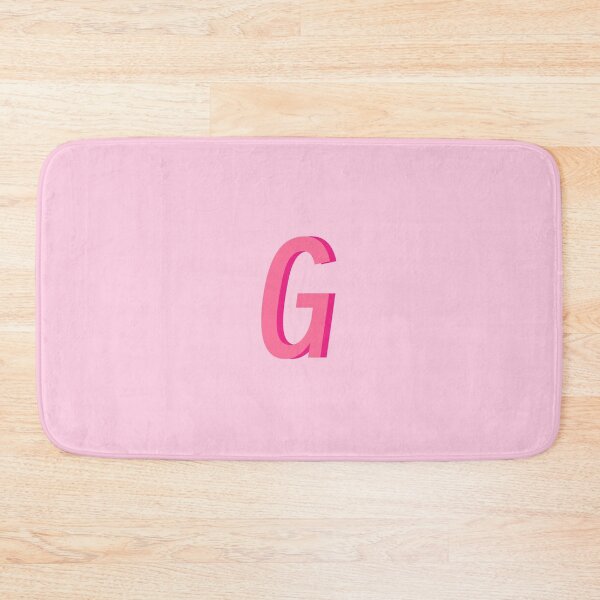 Item preview, G Pink Monogram designed and sold by mbstickerco20.
