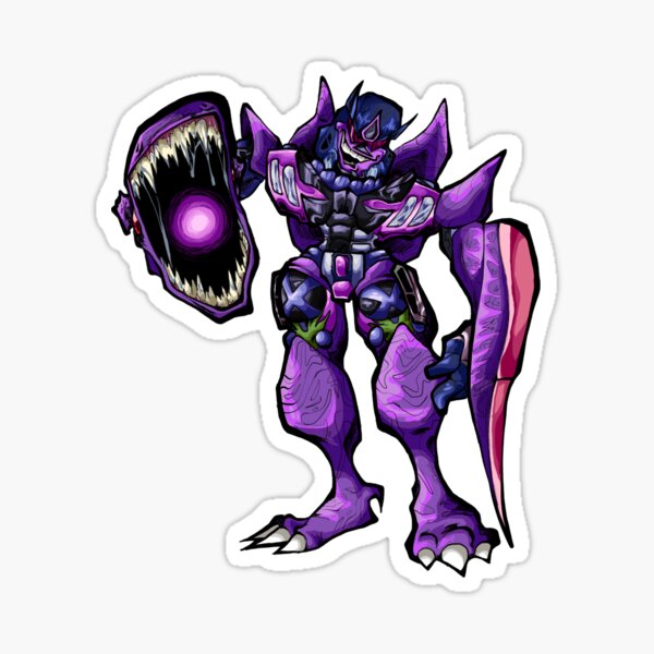Autocollant Megatron Beast Wars Sticker