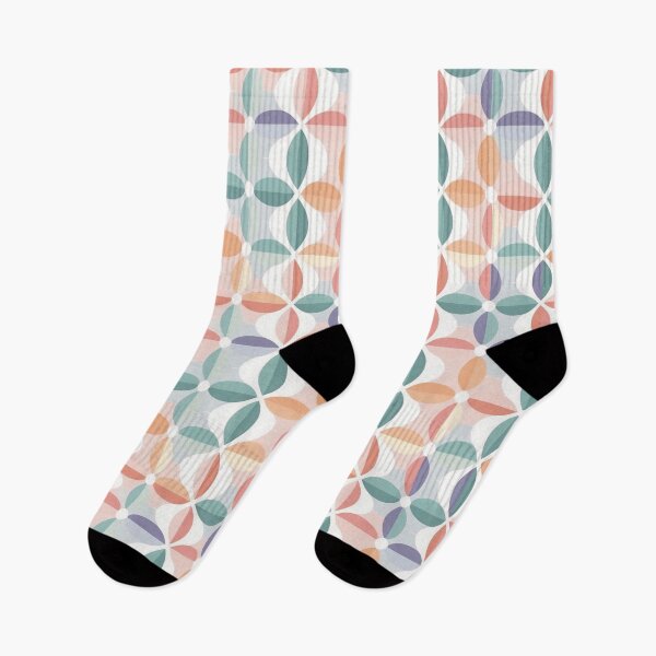 Item preview, Pastel Pattern Swatch No. 2, Circles and Squares designed and sold by Starliteflower.