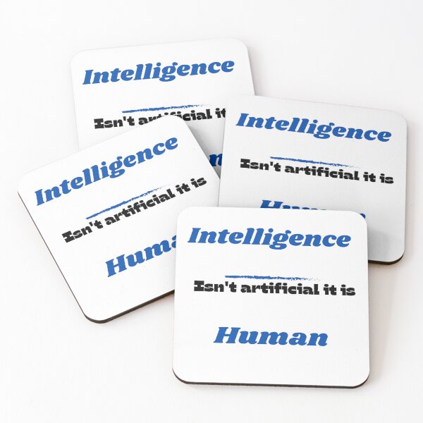Item preview, Intelligence isn't artificial is human designed and sold by Flowerandnature.