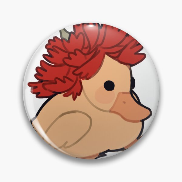 Item preview, red flower duckling designed and sold by nekolego.