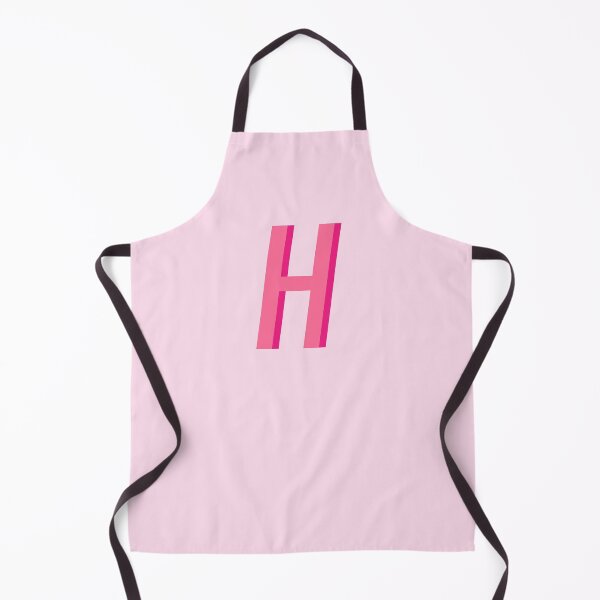 Item preview, H Pink Monogram designed and sold by mbstickerco20.