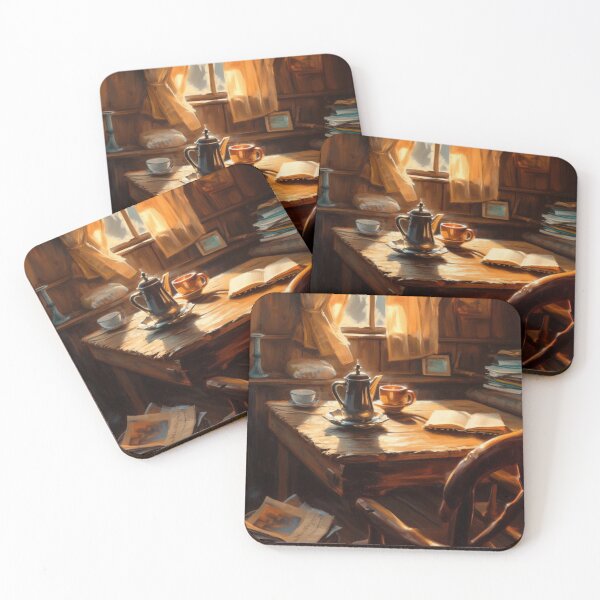 Item preview, Coffee and Chill - 2 designed and sold by quantumartco.