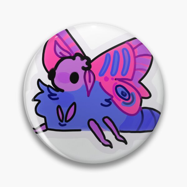 Item preview, bisexual moth designed and sold by tazituna100.
