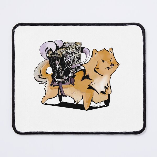 Item preview, Pomeranian Warlock designed and sold by Amanda Moody.