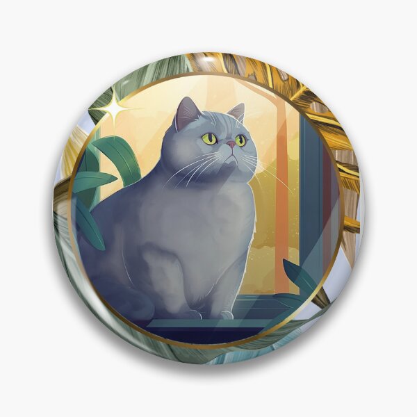 Item preview, melancholy cat designed and sold by TheMagicOracle.