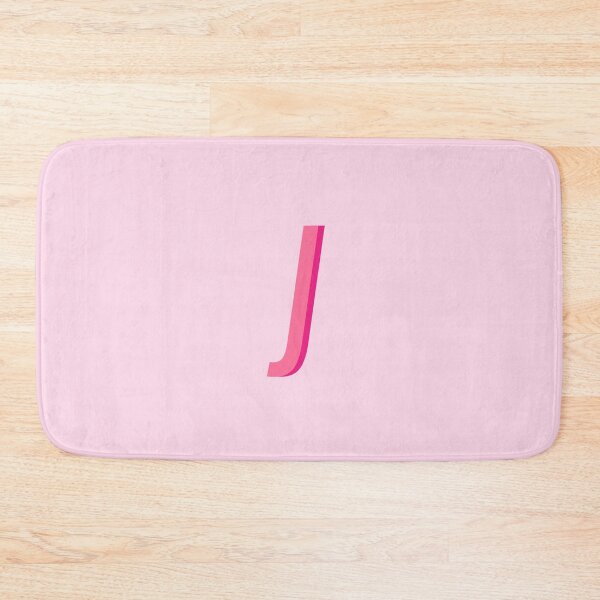 Item preview, J Pink Monogram designed and sold by mbstickerco20.