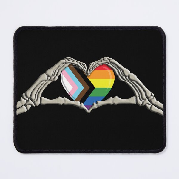 Item preview, Bone Hands Heart Pride Progress designed and sold by TheirChoice.