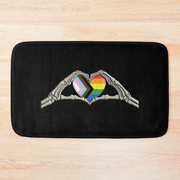 Item preview, Bone Hands Heart Pride Progress designed and sold by TheirChoice.