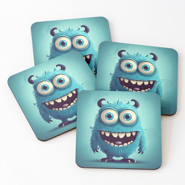 Item preview, Cute Blue Monster designed and sold by Christy Wyatt.