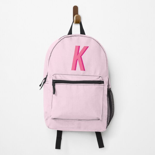 Item preview, K Pink Monogram designed and sold by mbstickerco20.