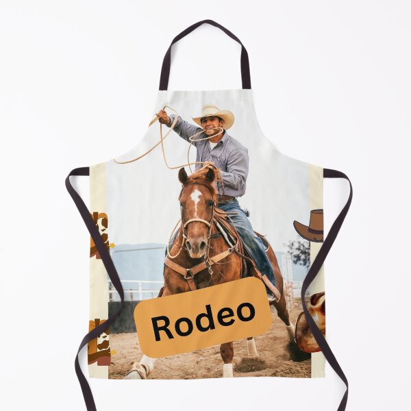 Item preview, Rodeo time bucking horse with cowboy designed and sold by LGMmugsdesign.