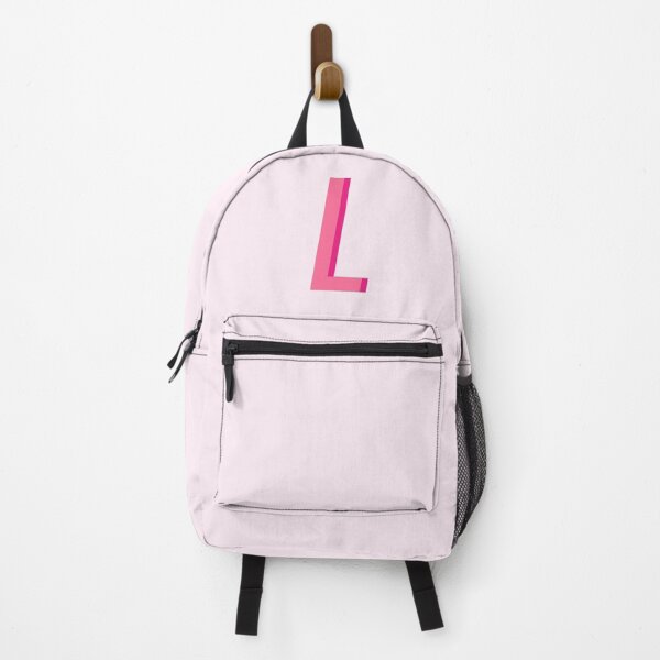 Item preview, L Pink Monogram designed and sold by mbstickerco20.