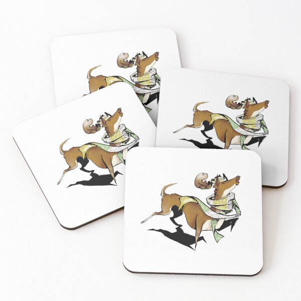Aperçu de l'œuvre Barde Basenji créée et vendue par AMoodyBun's Art.