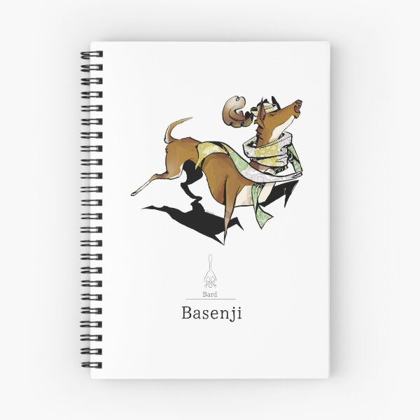 Item preview, Basenji Bard designed and sold by Amanda Moody.