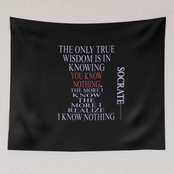 Item preview, Knowing - socrate designed and sold by Vector_Vibes.