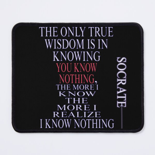 Item preview, Knowing - socrate designed and sold by Vector_Vibes.