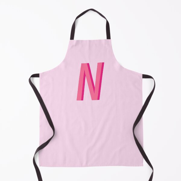 Item preview, N Pink Monogram designed and sold by mbstickerco20.