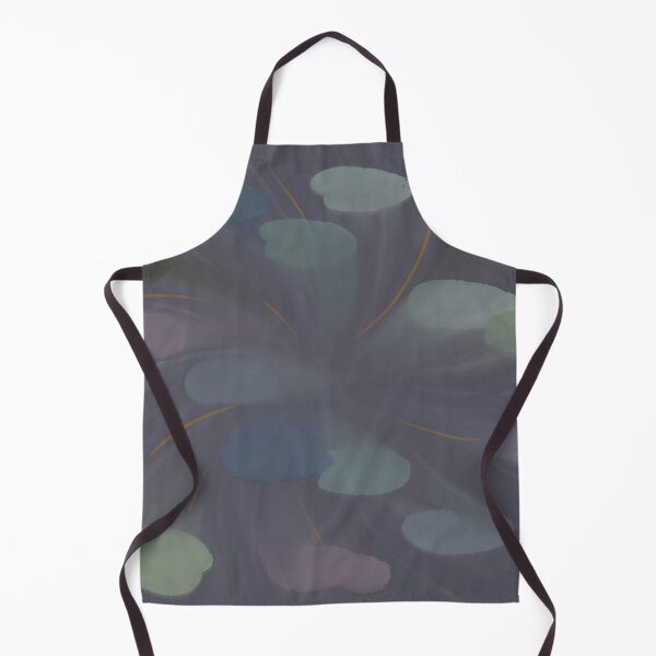 Item preview, Water Lilies Abyss, Lotus Flowers, Gold, Impressionist Art Aesthetic designed and sold by ArtPictCruel.