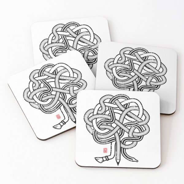 Item preview, Entangled Artist's Tree [black] designed and sold by 2Dgameartguru.