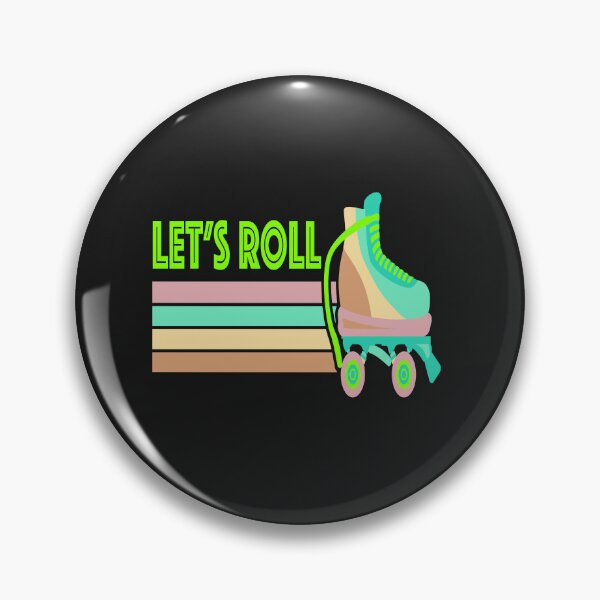 Item preview, Lets Roll Skating Skater Vintage 70s 80s Radium color t shirt designed and sold by Customize Shirts.