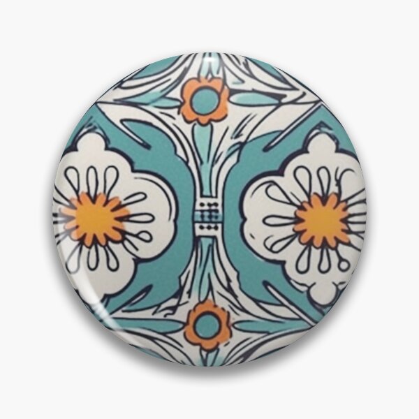 Item preview, Pattern with Abstract Flowers designed and sold by Starliteflower.