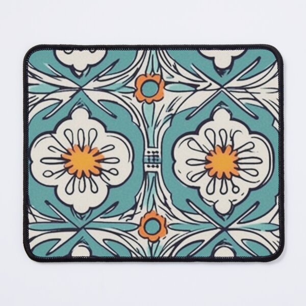 Item preview, Pattern with Abstract Flowers designed and sold by Starliteflower.