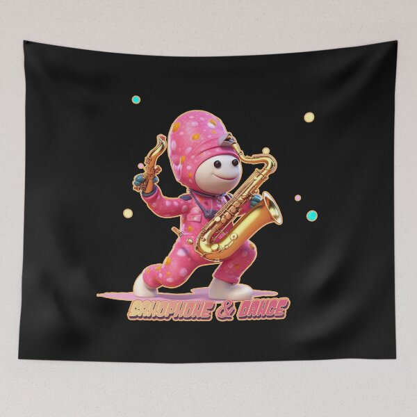 Item preview, Cute Saxophone and Dance Dude designed and sold by danielliamgill.