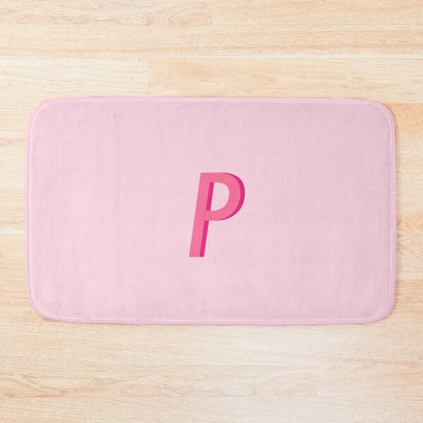 Item preview, P Pink Monogram designed and sold by mbstickerco20.