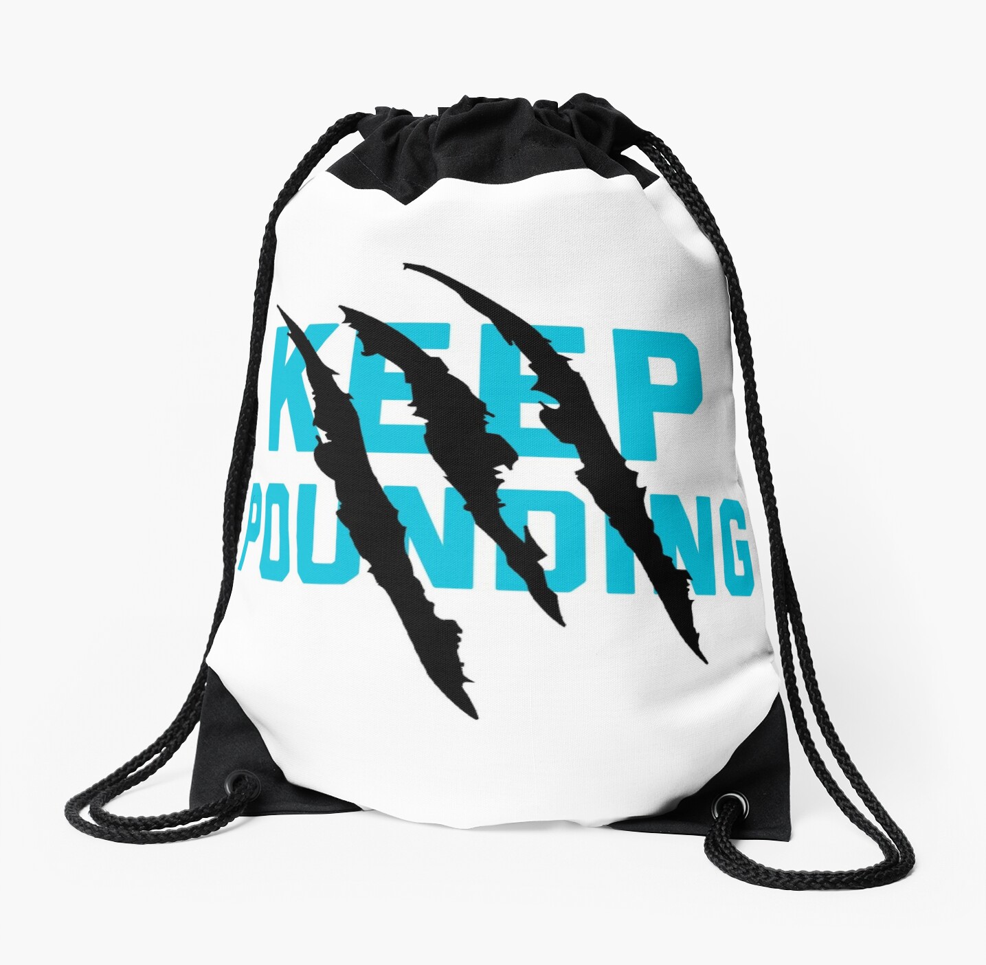 carolina panthers drawstring bag