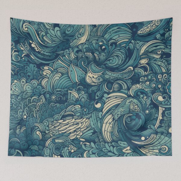 Item preview, Ocean Pattern designed and sold by PiriStore.