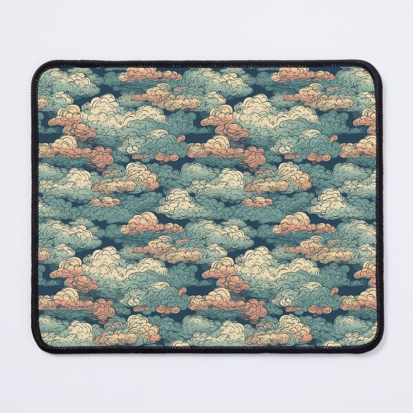 Item preview, Retro Whimsical Cloud Pattern designed and sold by CC-ArtStudio.