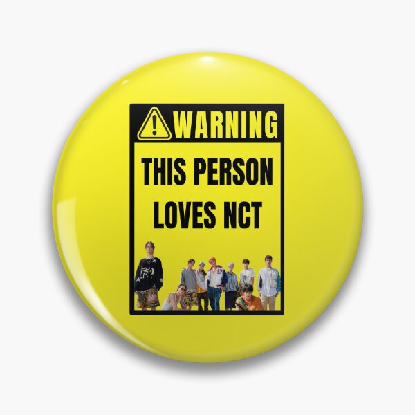 Item preview, nct 127 warning sign: group (ay-yo era) (gender neutral) designed and sold by loonaluvdesigns.