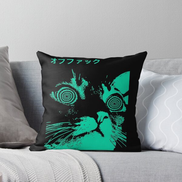 Item preview, Vaporwave Cool Cat Japanese Urban Neon Style designed and sold by OWLvision33.