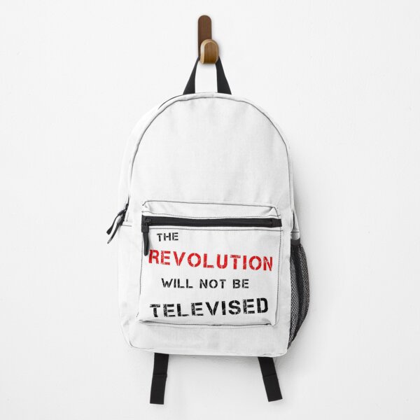 Item preview, The Revolution Will Not Be Televised (Black/Red) designed and sold by DrRoger.