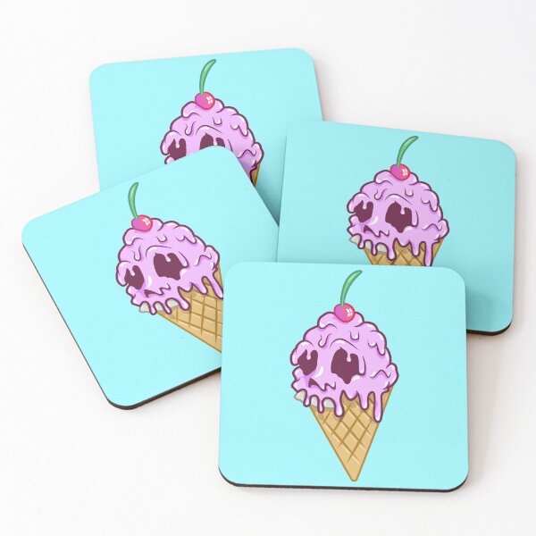 Item preview, ice scream skull designed and sold by Freaking-alyson.