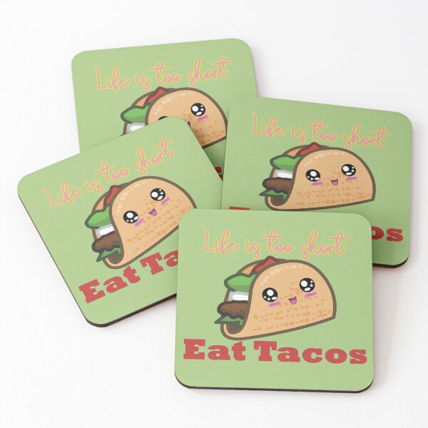 Item preview, Life is short, eat tacos designed and sold by Shami23art.