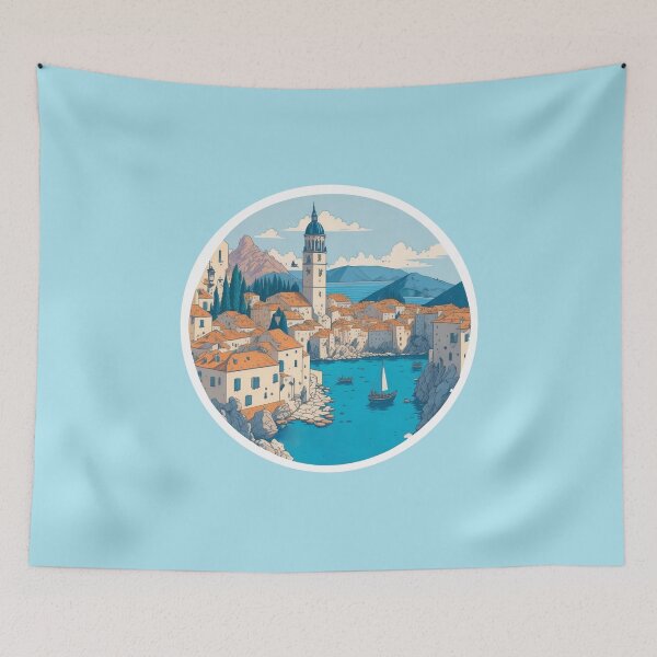 Item preview, Dubrovnik: A Mediterranean Gem designed and sold by MiniArtworks.