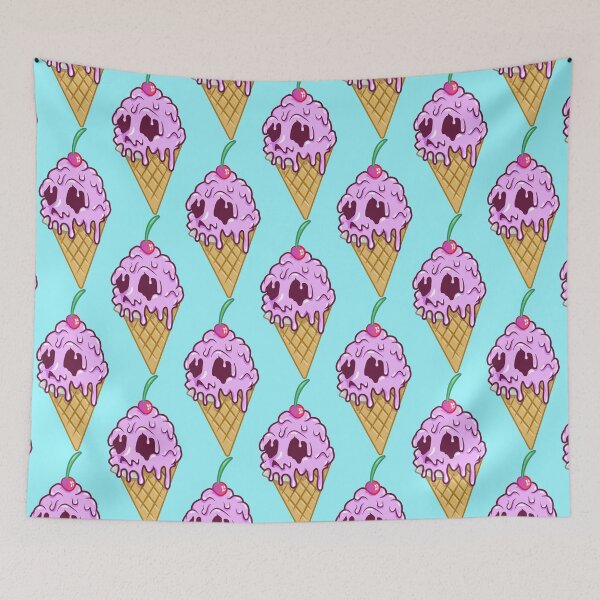 Item preview, ice scream skull designed and sold by Freaking-alyson.