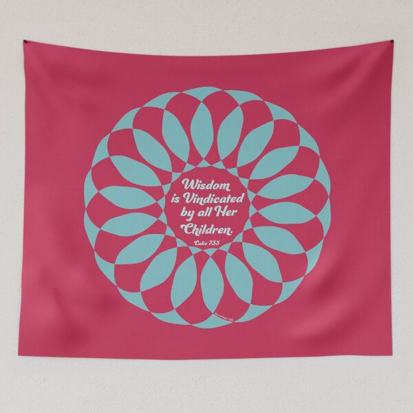 Item preview, Wisdom Flower Luke 7:35 designed and sold by Michael Cotto.